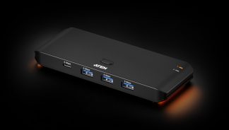 ATEN 2 x 4 USB 3.2 Gen1 Sharing Switch (Host Type: A+C)