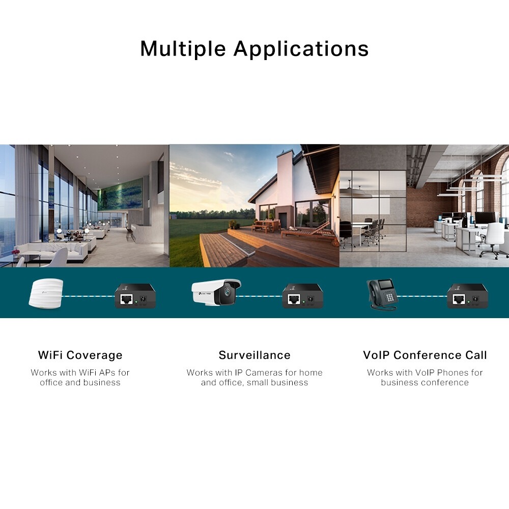 TP-Link Omada IEEE 802.3af PoE Injector - Image 5