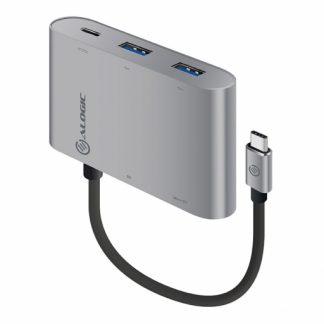 ALOGIC USB-C ADAPTERW.CARDREADER/2XUSB3.0/USB-C