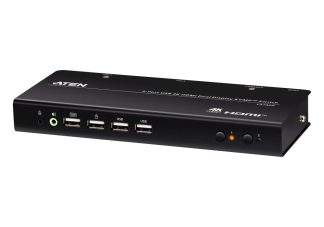 ATEN 2-Port USB 4K HDMI Dual-Display KVMP Switch (Cables included)
