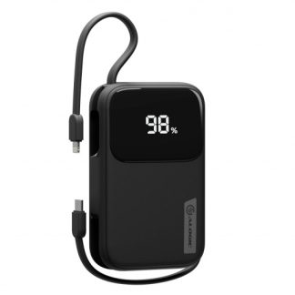 ALOGIC 20kmAh 30W Tand + PB USB-C & lghtng Blck