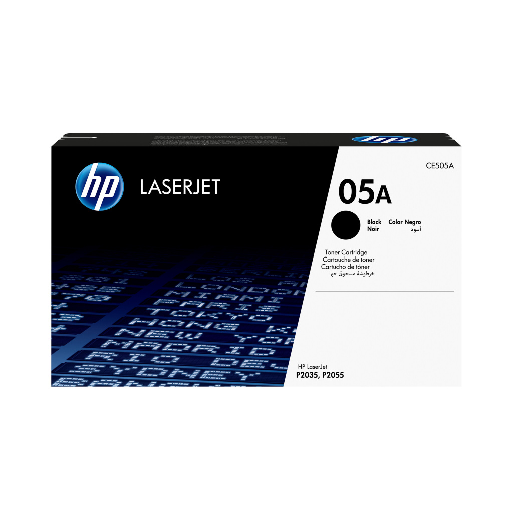 HP 05A Black Original LaserJet Toner Cartridge - Image 2