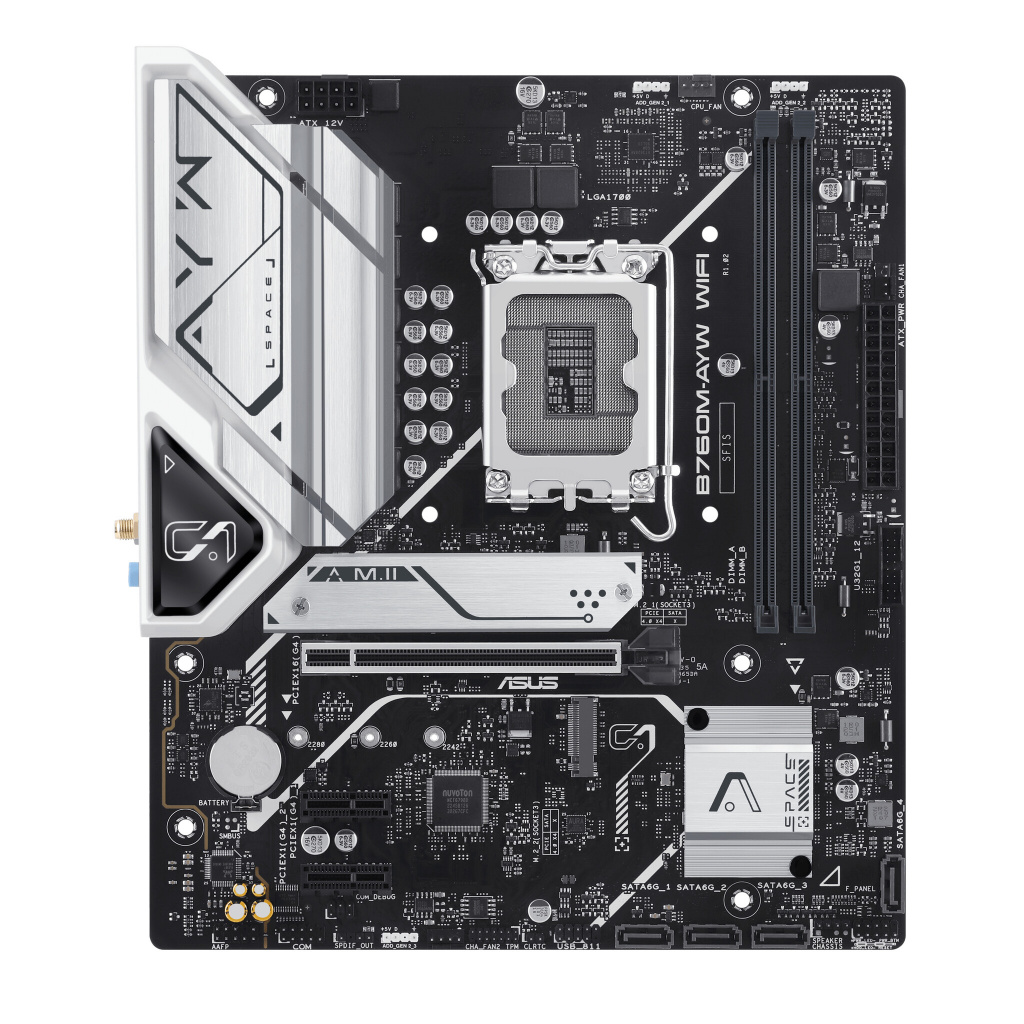 ASUS B760M-AYW WIFI Intel B760 LGA 1700 micro ATX