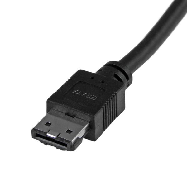StarTech.com USB 3.0 to eSATA HDD / SSD / ODD Adapter Cable - 3ft eSATA Hard Drive to USB 3.0 Adapter Cable - SATA 6 Gbps - Image 2