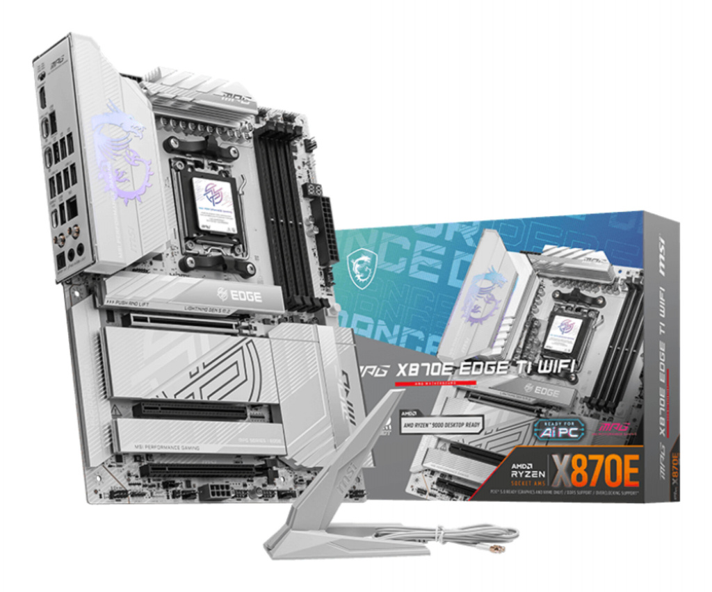 MSI MPG X870E EDGE TI WIFI motherboard AMD X870E Socket AM5 ATX - Image 2