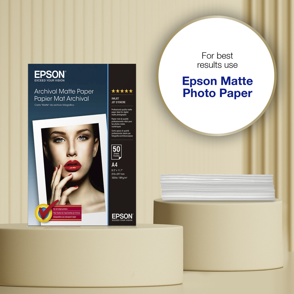 Epson A4 Archival Matte Photo Paper 189gsm, 50 sheets - Image 8