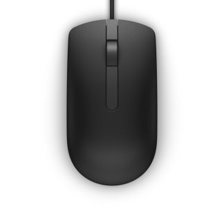 DELL MS116 mouse Office Ambidextrous USB Type-A Optical 1000 DPI