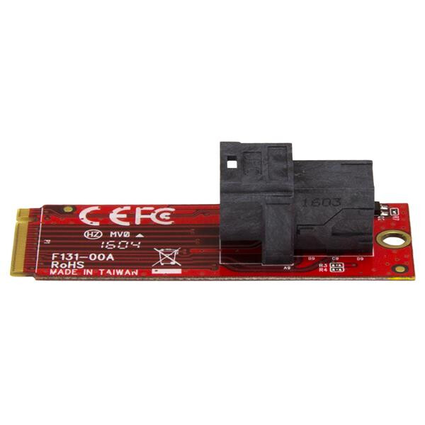 StarTech.com U.2 (SFF-8643) to M.2 PCI Express 3.0 x4 Host Adapter Card for 2.5” U.2 NVMe SSD - Image 3