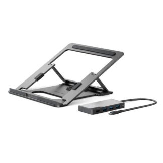 ALOGIC FLEX LAPTOP STAND AND USB-C HUB