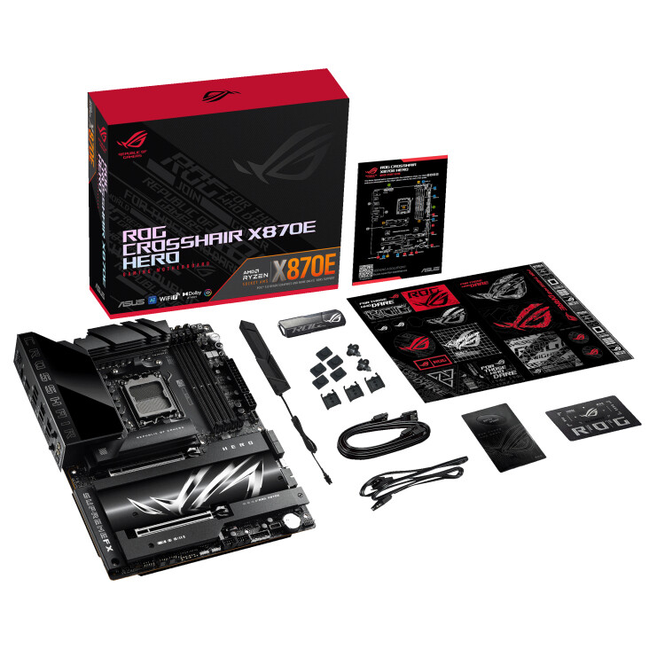 ASUS ROG CROSSHAIR X870E HERO AMD X870E Socket AM5 ATX - Image 13