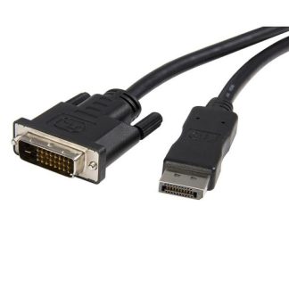 StarTech.com 10ft (3m) DisplayPort to DVI Cable - DisplayPort to DVI Adapter Cable 1080p Video - DisplayPort to DVI-D Cable Sing