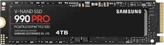 Samsung 990 PRO 4 TB M.2 PCI Express 4.0 NVMe V-NAND TLC