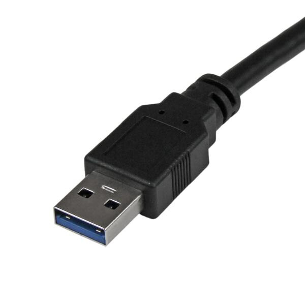 StarTech.com USB 3.0 to eSATA HDD / SSD / ODD Adapter Cable - 3ft eSATA Hard Drive to USB 3.0 Adapter Cable - SATA 6 Gbps - Image 5