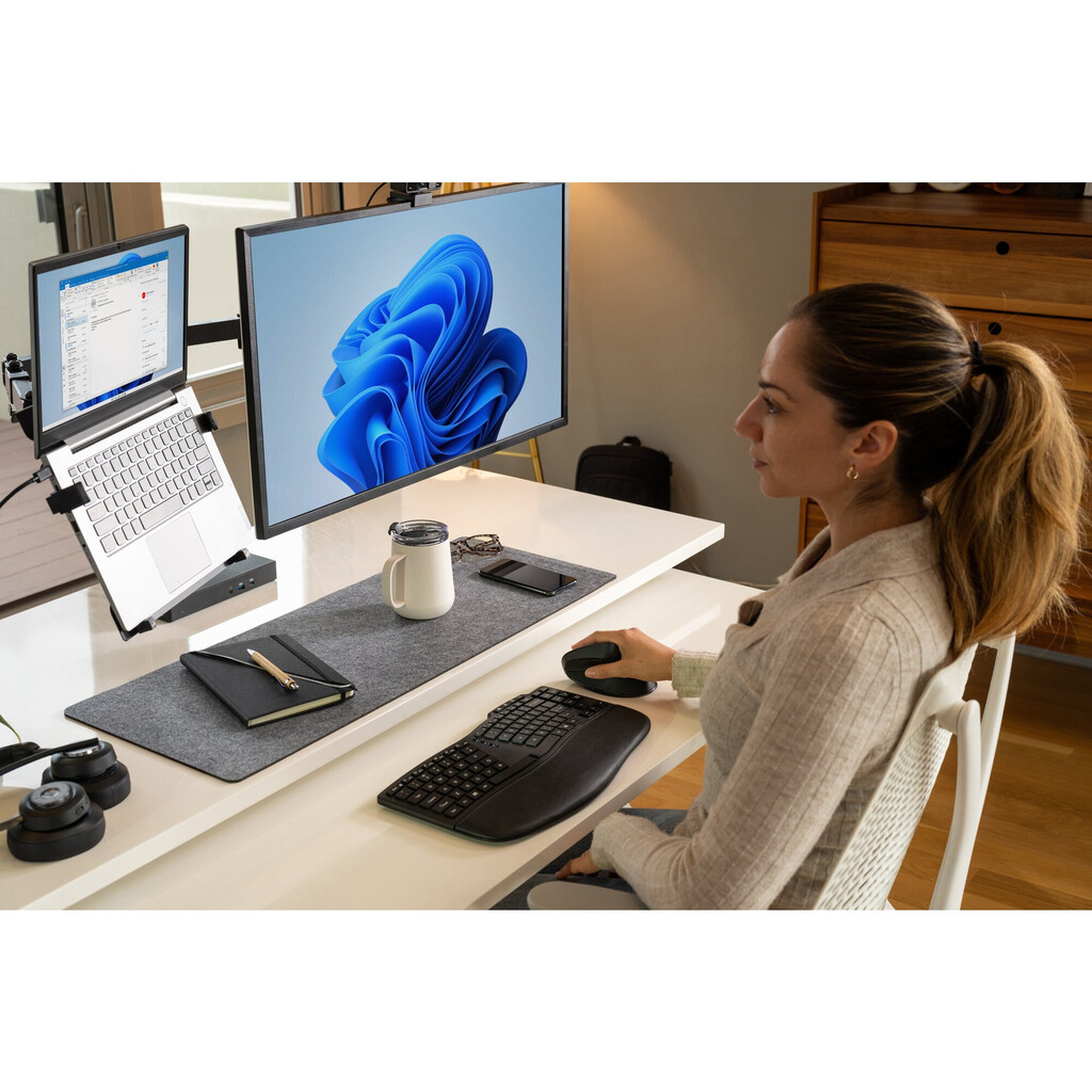 Kensington SmartFit Ergo Dual Extended Monitor Arm - Image 13