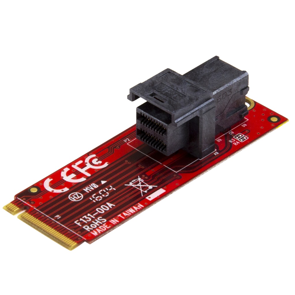 StarTech.com U.2 (SFF-8643) to M.2 PCI Express 3.0 x4 Host Adapter Card for 2.5” U.2 NVMe SSD - Image 7