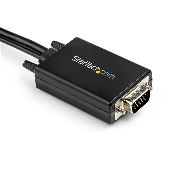 StarTech.com 2m VGA to HDMI Converter Cable with USB Audio Support & Power - Analog to Digital Video Adapter Cable to connect a - Image 4