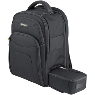 StarTech.com 15.6" Laptop Backpack with Removable Accessory Organizer Case - Professional IT Tech Backpack for Work/Travel/Comm