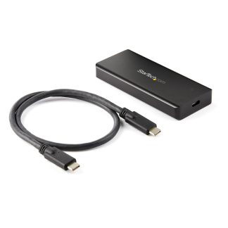 StarTech.com USB-C 10Gbps M.2 NVMe PCIe SSD Enclosure - Rugged Aluminum External M.2 PCIe M-Key Case IP67 Rated - 1GB/s Read/Wr