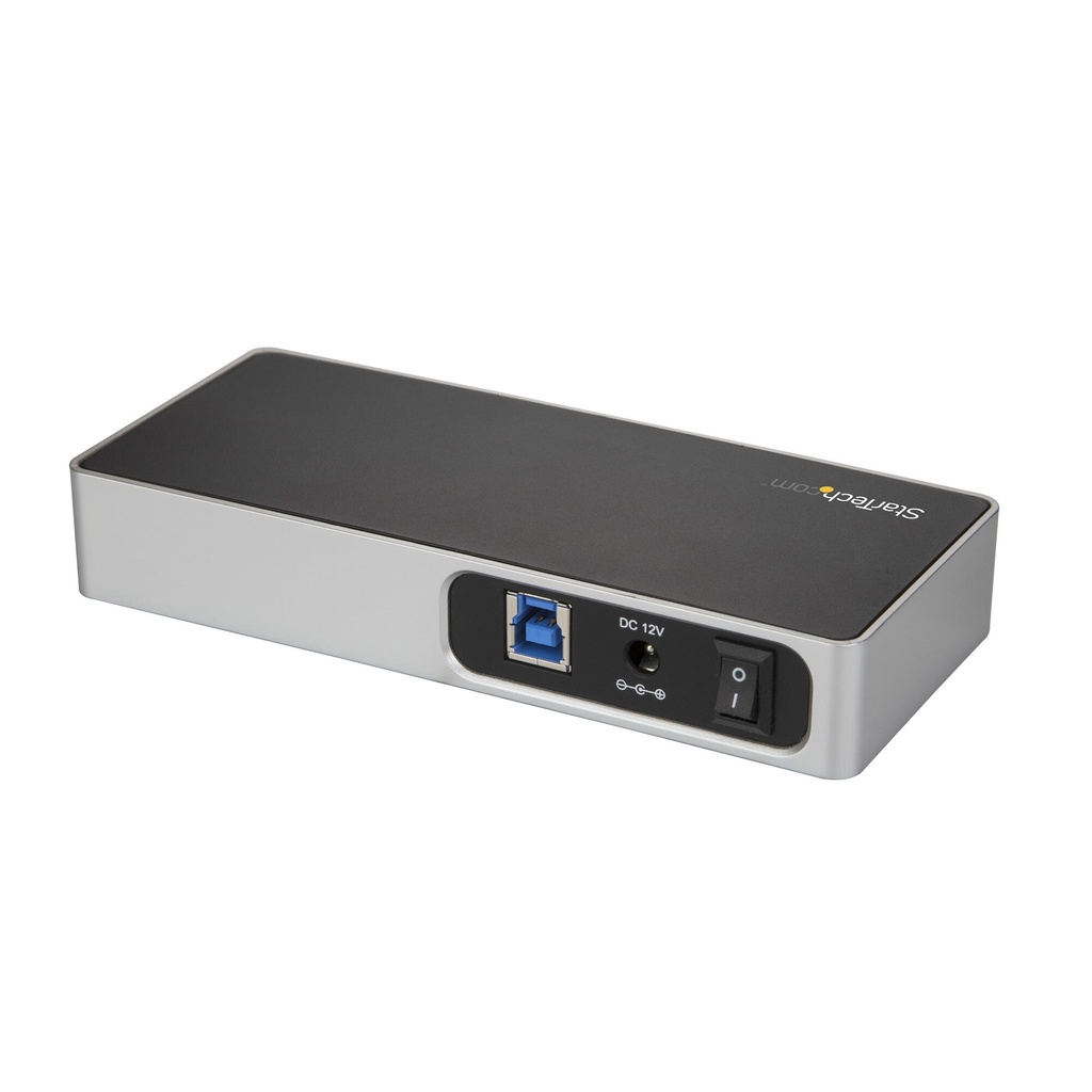 StarTech.com 7 Port USB C Hub with Fast Charge Port - USB-C to 5x USB-A 2x USB-C (USB 3.0 SuperSpeed 5Gbps) - Self Powered USB - Image 2