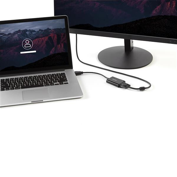 StarTech.com HDMI to VGA Video Adapter Converter with Audio for Desktop PC / Laptop / Ultrabook - 1920x1080 - Image 2