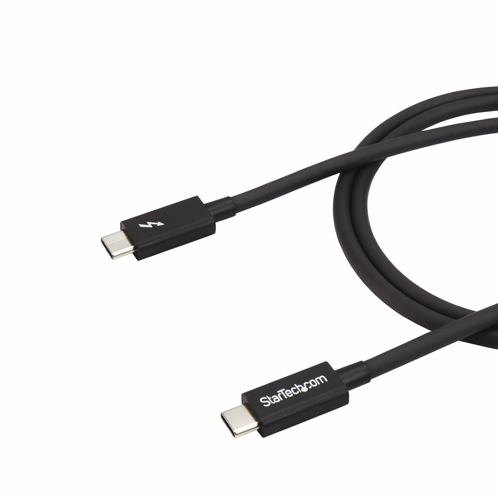 StarTech.com 3.3ft (1m) Thunderbolt 3 Cable, 20Gbps, 100W PD, 4K, Thunderbolt Certified, Compatible with Thunderbolt 4/USB 3.2/ - Image 8