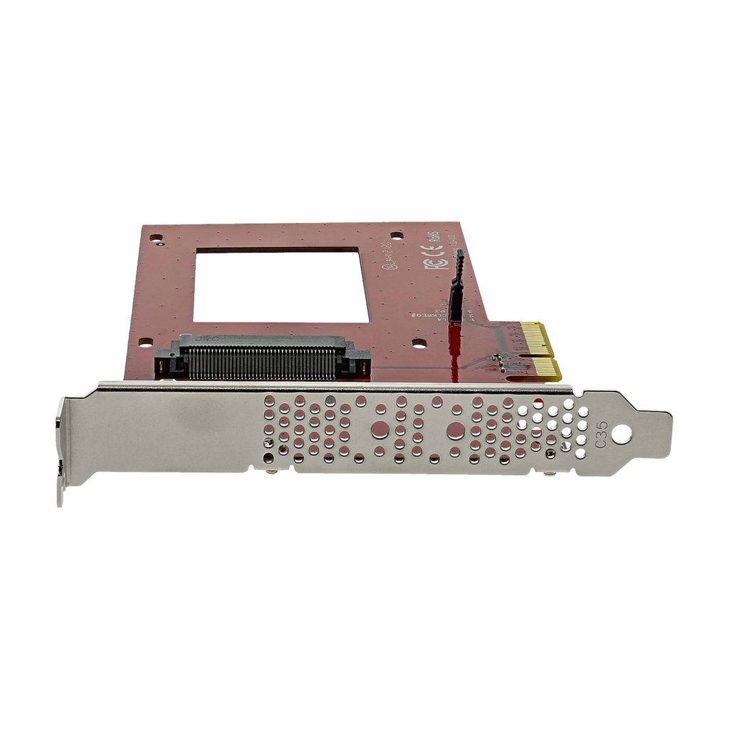 StarTech.com U.2 to PCIe Adapter for 2.5" U.2 NVMe SSD - SFF-8639 - x4 PCI Express 4.0 - TAA - Image 3