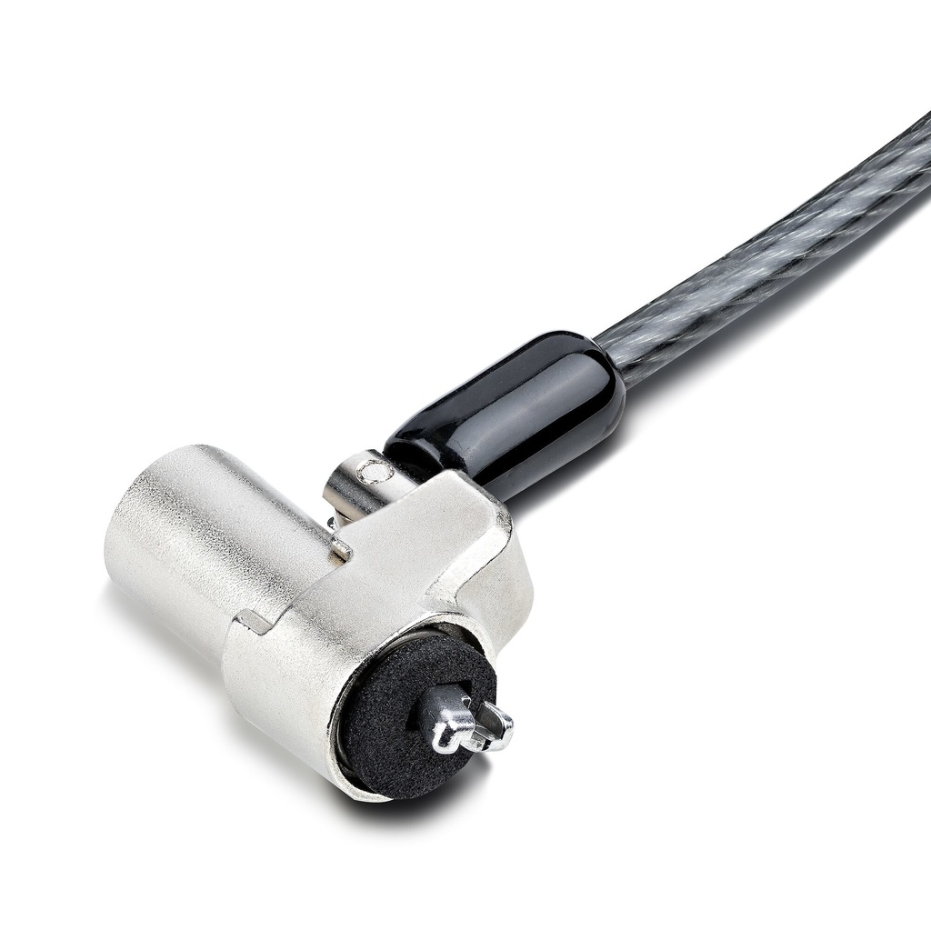StarTech.com Laptop Cable Lock Compatible With Noble Wedge®; 6.6ft (2m), Anti-Theft Keyed Lock, Security Cable for Dell XP - Image 3