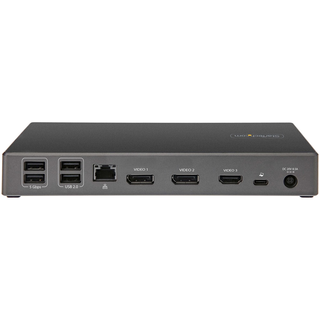 StarTech.com USB C Dock - Triple 4K Monitor USB Type-C Docking Station - 100W Power Delivery - DP 1.4 Alt Mode & DSC, 2x Displa - Image 6