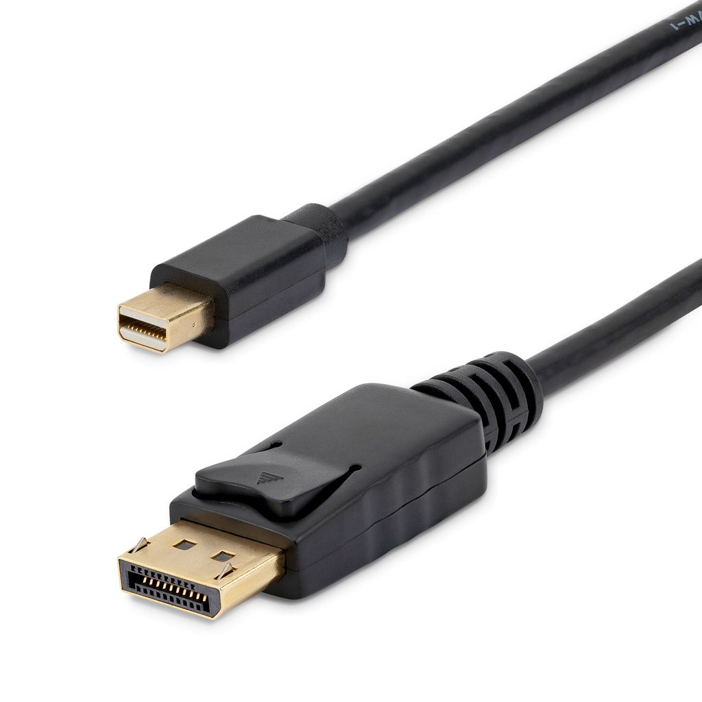 StarTech.com 10ft (3m) Mini DisplayPort to DisplayPort 1.2 Cable - 4K x 2K UHD Mini DisplayPort to DisplayPort Adapter Cable - - Image 2