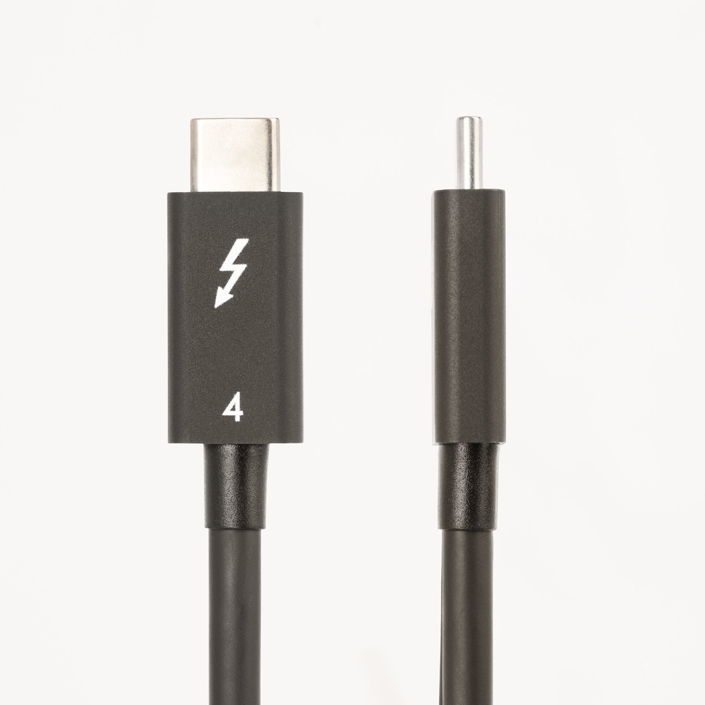 StarTech.com 3.3ft (1m) Thunderbolt 4 Cable - 40Gbps - 100W PD - 4K/8K Video - Intel-Certified Thunderbolt Cable - Compatible w - Image 2