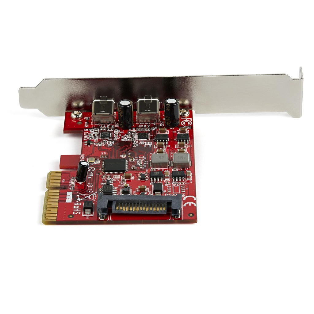 StarTech.com 2-Port USB 3.2 Gen 2 PCIe Card, USB-C 10Gbps SuperSpeed PCI Express 3.0 x4 Controller Card, USB Type-C Adapter Car - Image 3