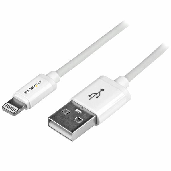 StarTech.com 1 m (3 ft.) USB to Lightning Cable - iPhone / iPad / iPod Charger Cable - High Speed Charging Lightning to USB Cab - Image 3