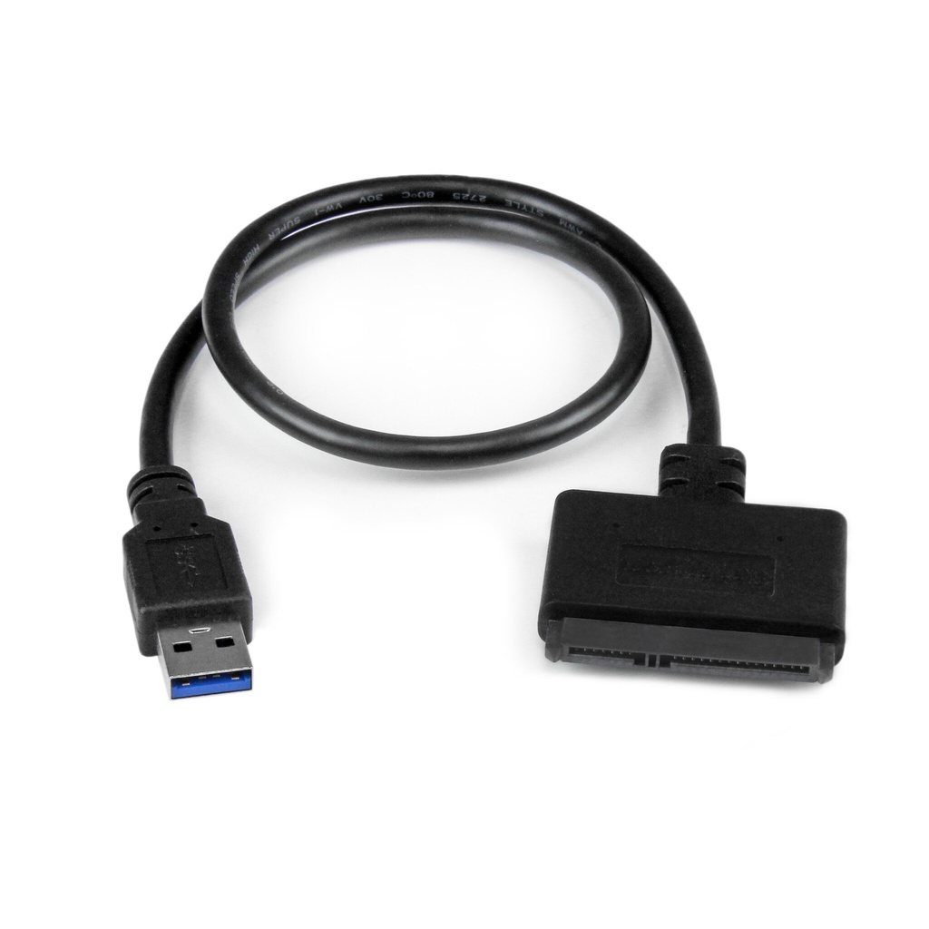 StarTech.com SATA to USB Cable, USB 5Gbps to 2.5in SATA I II III Hard Drive Adapter, External Converter for SSD or HDD Data Tra - Image 6