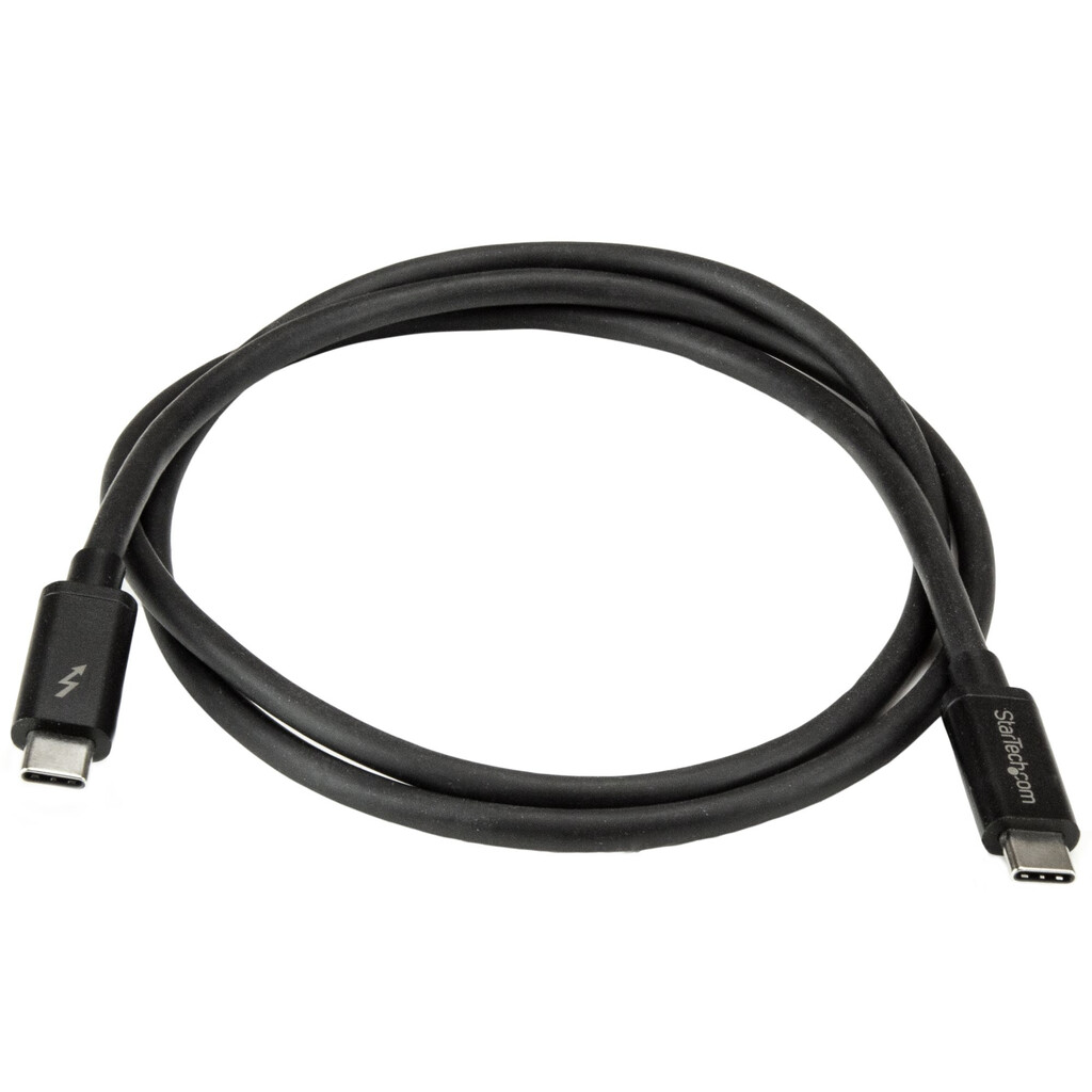 StarTech.com 3.3ft (1m) Thunderbolt 3 Cable, 20Gbps, 100W PD, 4K, Thunderbolt Certified, Compatible with Thunderbolt 4/USB 3.2/ - Image 10