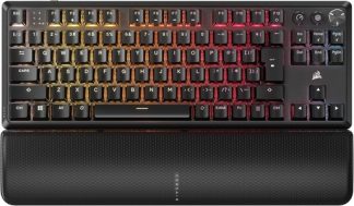 CORSAIR K70 CORE TKL WIRELESS RGB MLX RED V2 SOUND DAMPENING ROTARY DAIL GAMING KEYBOARD