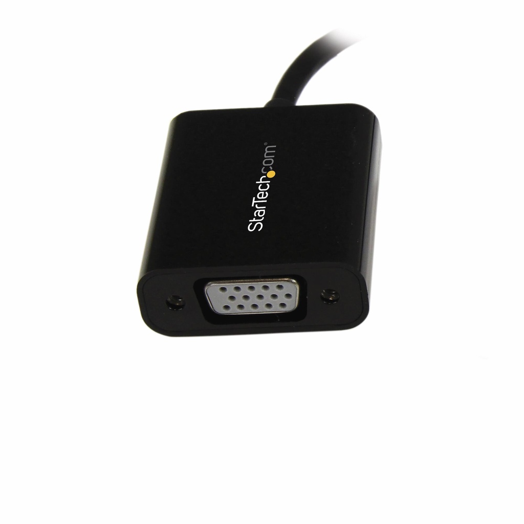 StarTech.com Mini DisplayPort to VGA Adapter - Active Mini DP to VGA Converter - 1080p Video - mDP or Thunderbolt 1/2 Mac/PC to - Image 3