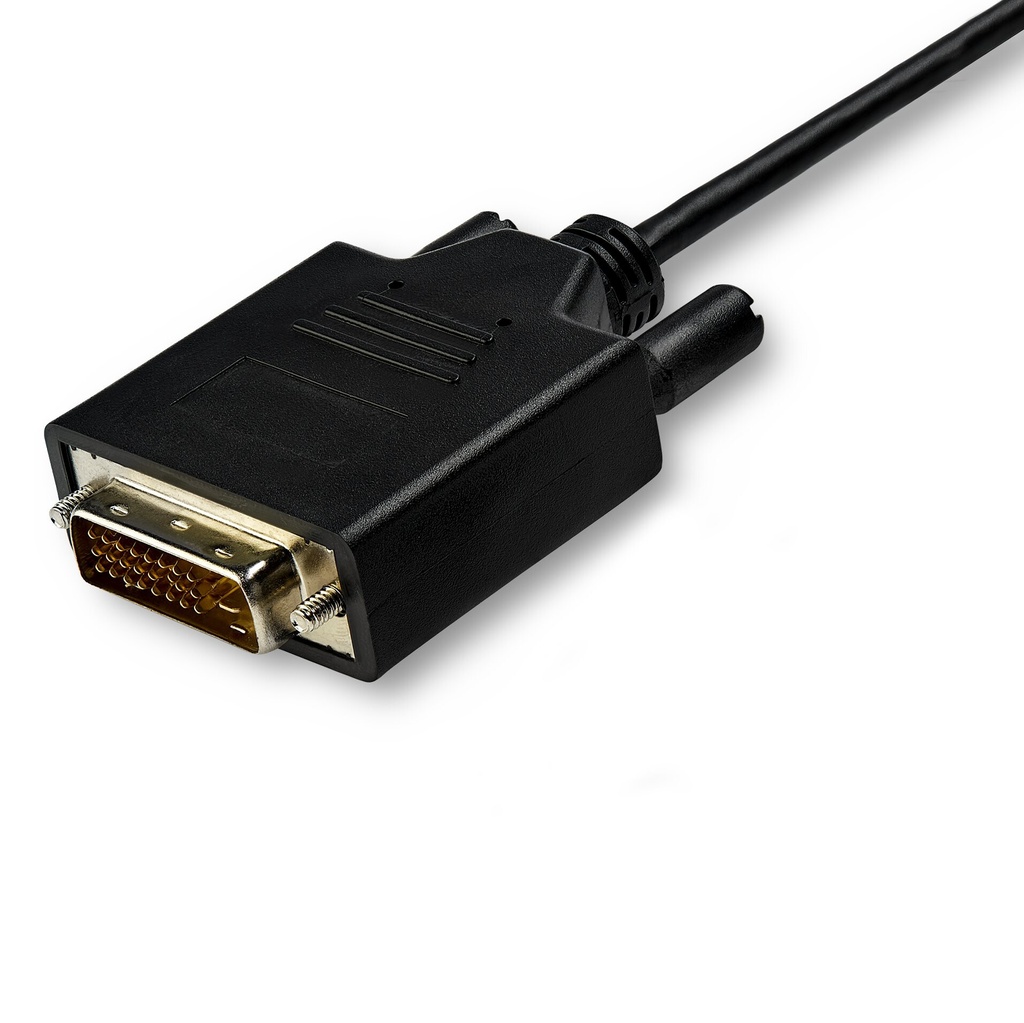 StarTech.com 10ft (3m) USB C to DVI Cable - 1080p (Single Link) USB Type-C (DP Alt Mode HBR2) to DVI-Digital Video Adapter Cabl - Image 2