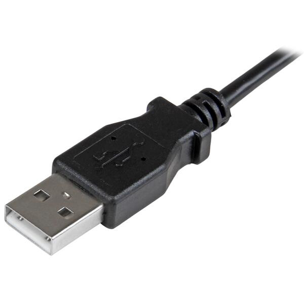 StarTech.com Micro-USB Charge-and-Sync Cable M/M - Right-Angle Micro-USB - 24 AWG - 0.5 m - Image 4