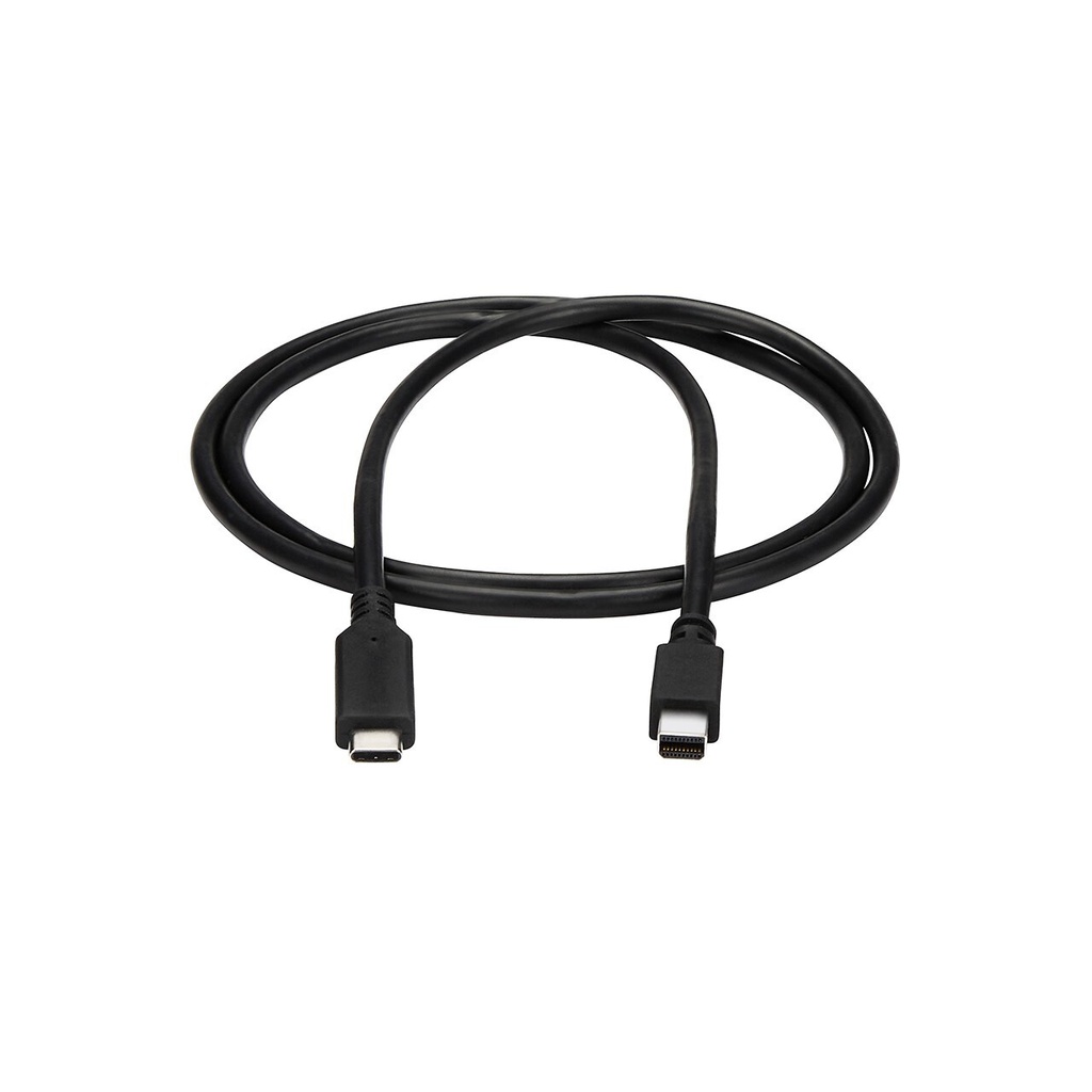 StarTech.com 3.3 ft (1m) USB-C to Mini DisplayPort Cable - 4K 60Hz - Black - Image 4