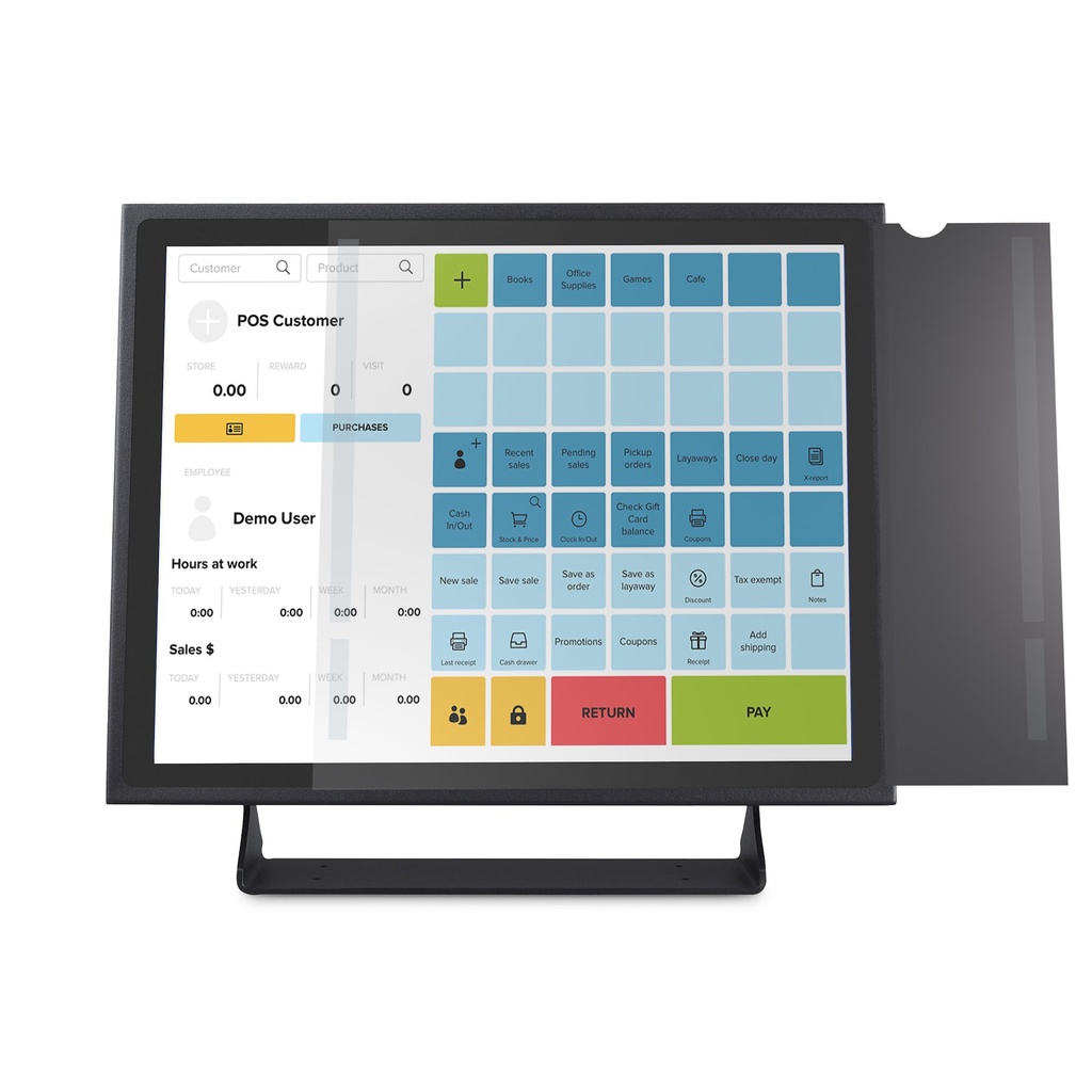 StarTech.com 17-inch 5:4 Computer Monitor Privacy Filter, Anti-Glare Privacy Screen w/51% Blue Light Reduction, Monitor Screen - Image 4