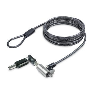 StarTech.com Nano Laptop Cable Lock, 6.6ft (2m), Anti-Theft Keyed Lock, Security Cable Locks Nano Slot Notebooks, For EliteBook