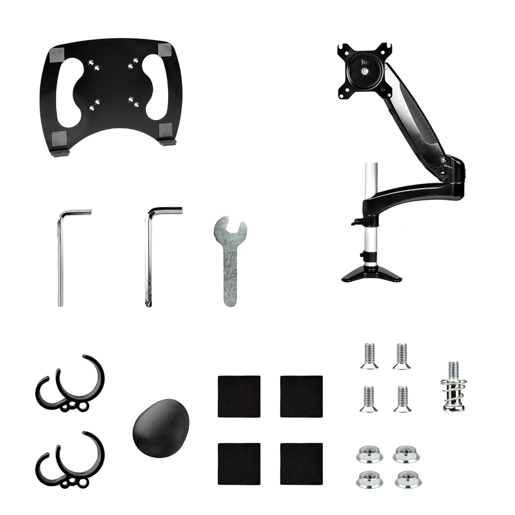 StarTech.com Desk Mount Laptop Arm - Full Motion Articulating Arm for Laptop or Single 34" (17.6lb/8kg) Monitor - VESA Mount La - Image 17