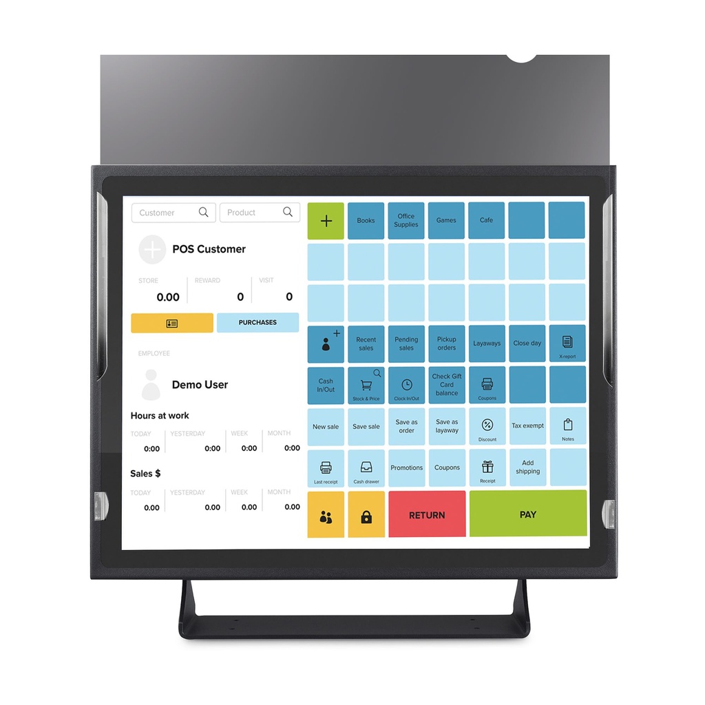 StarTech.com 17-inch 5:4 Computer Monitor Privacy Filter, Anti-Glare Privacy Screen w/51% Blue Light Reduction, Monitor Screen - Image 3