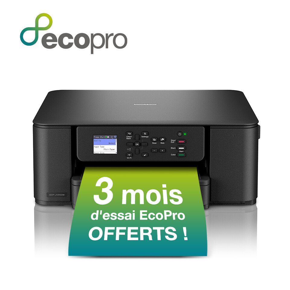 Brother 3-in-1 Compact Wireless Inkjet Printer DCP-J1310DW - Image 2