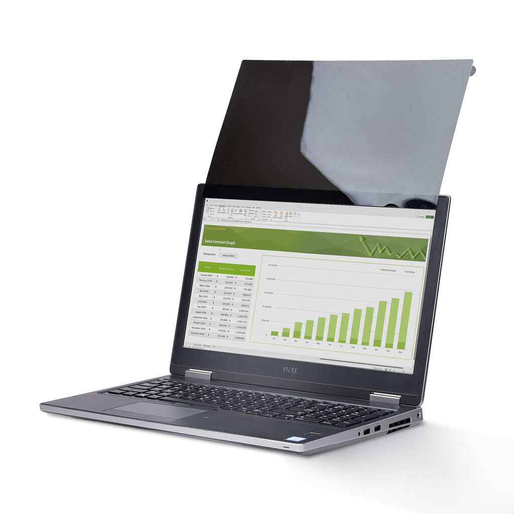 StarTech.com 16-inch 16:10 Flip-Up Privacy Screen with Touch, Anti-Glare Privacy Filter, Laptop Monitor Screen Protector with 5 - Image 4