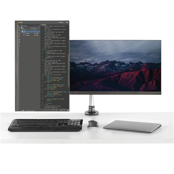 StarTech.com Desk-Mount Dual Monitor Arm - Full Motion Articulating - Premium - For up to 30" (19.8lb/9kg) Displays - TAA - Image 12