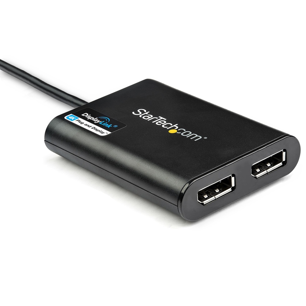 StarTech.com USB 3.0 to Dual DisplayPort Adapter - 4K 60Hz - Image 2