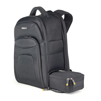 StarTech.com 17.3" Laptop Backpack with Removable Accessory Organizer Case - Professional IT Tech Backpack for Work/Travel/Comm