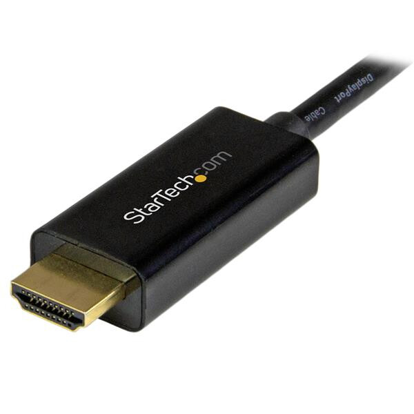 StarTech.com 3.3ft (1m) Mini DisplayPort to HDMI Cable - 4K 30Hz Video - mDP to HDMI Adapter Cable - Mini DP or Thunderbolt 1/2 - Image 4