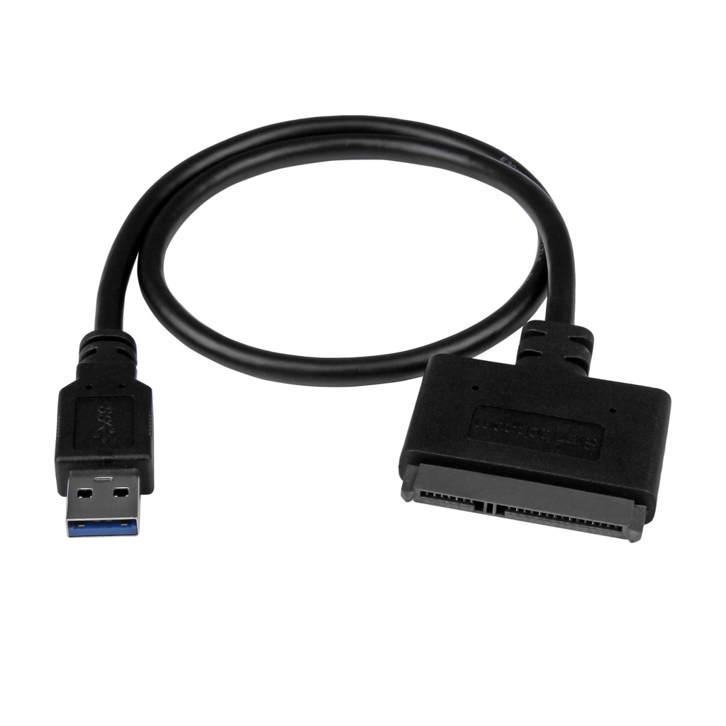StarTech.com SATA to USB Cable, USB 10Gbps to 2.5in SATA I II III Hard Drive Adapter, External Converter for SSD or HDD Data Tr - Image 2